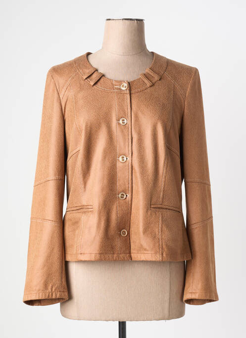 Veste chic poches marron MERI & ESCA femme
