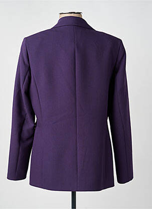 Blazer coupe cintrée violet BIANCA femme