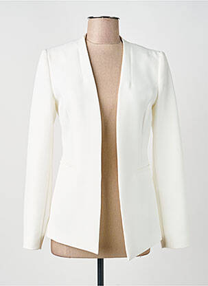 Veste casual finition intérieure doublée blanc MONARI femme