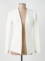 Veste casual finition intérieure doublée blanc MONARI femme