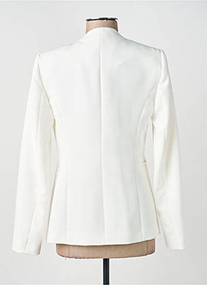 Veste casual finition intérieure doublée blanc MONARI femme