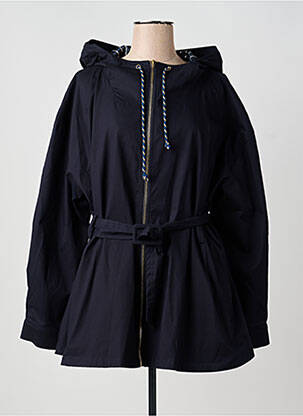 Parka fermeture zippée sur le devant a capuche bleu LIU JO femme