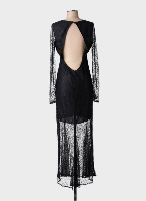 Robe longue coupe cintrée manches longues noir PATRIZIA PEPE femme