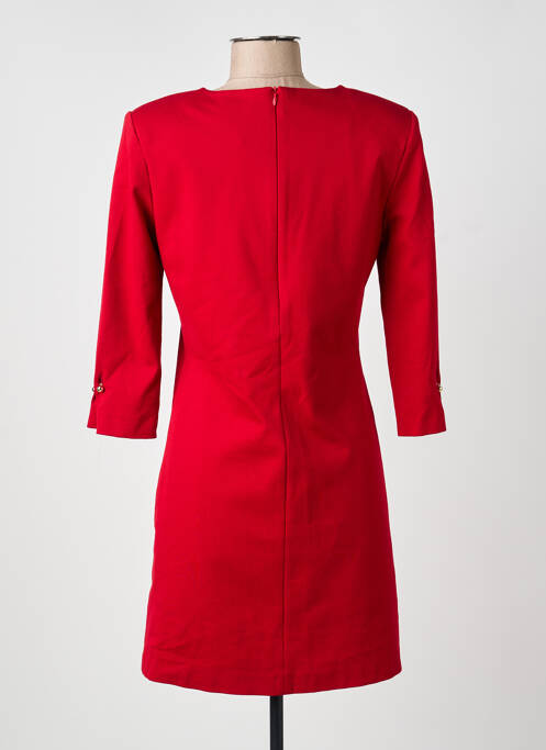 Robe courte manches 3/4 manches 3/4 rouge LIU  JO femme