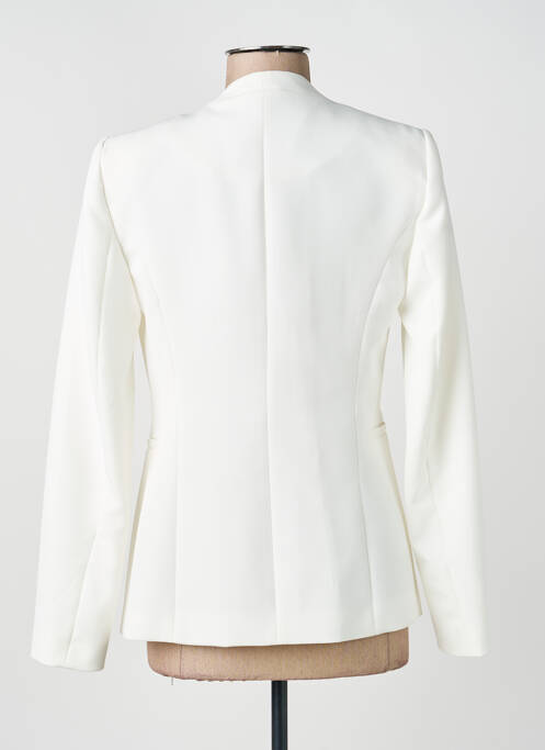 Veste casual finition intérieure doublée blanc MONARI femme