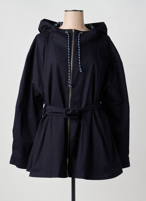 Parka fermeture zippée sur le devant a capuche bleu LIU JO femme