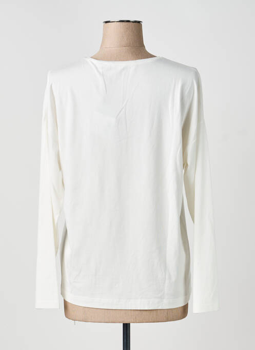 T-shirt manches longues manches longues blanc BIANCA femme