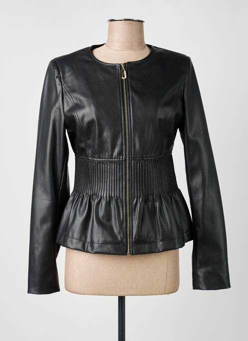 Veste simili cuir noir LIU JO femme