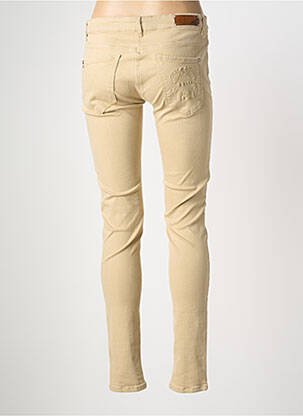 Jeans skinny stretch taille basse beige PATRIZIA PEPE femme