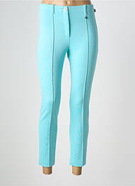 Pantalon 7/8 taille haute taille haute bleu MARC CAIN femme