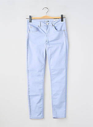 Jeans coupe slim taille basse taille basse bleu LIU JO femme