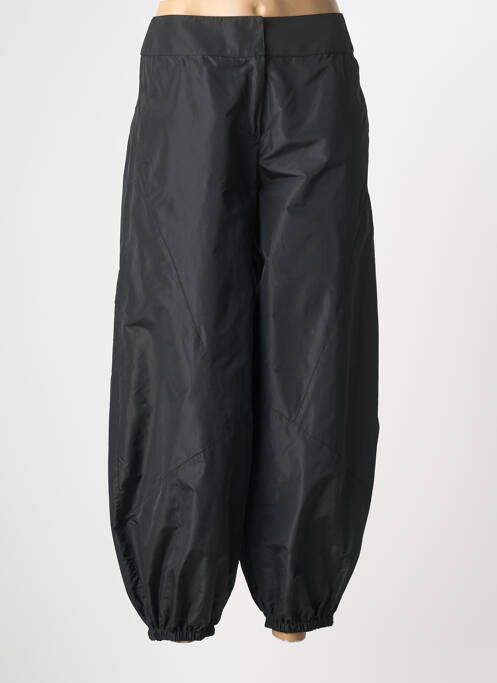Pantalon 7/8 taille à pinces taille normale noir MUGLER femme