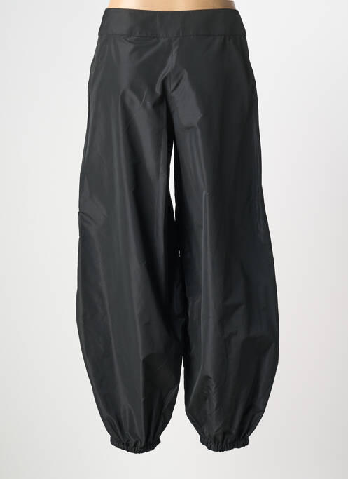 Pantalon 7/8 taille à pinces taille normale noir MUGLER femme