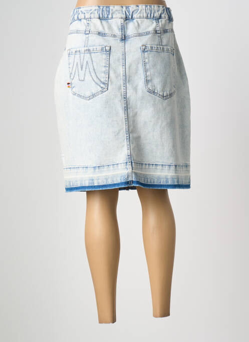 Jupe mi-longue bleu MARC CAIN femme