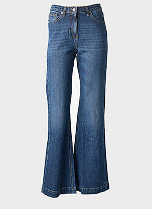 Jean coupe flare taille normale taille normale bleu MARYLEY femme
