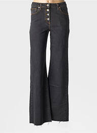 Jeans bootcut taille normale taille normale noir MARYLEY femme