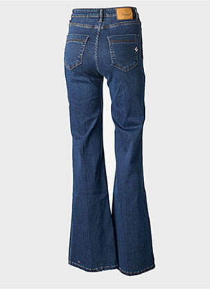 Jean coupe flare stretch taille normale bleu MARYLEY femme