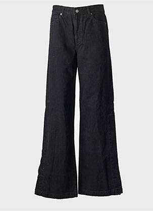 Jean coupe flare taille normale taille normale noir DR DENIM femme
