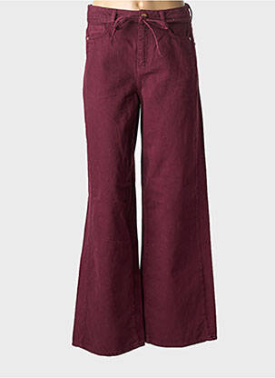 Jean coupe flare taille normale taille normale violet NUMPH femme
