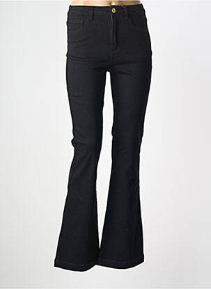 Pantalon flare stretch taille normale noir LA PETITE ETOILE femme