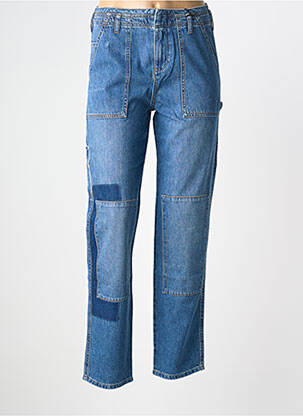 Jeans coupe slim tissage brut taille normale bleu NVY DENIM femme