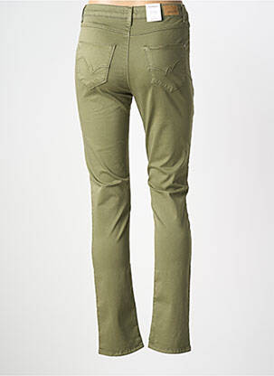 Pantalon slim taille normale taille normale vert KANOPE femme