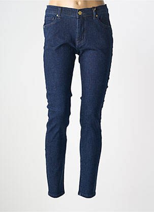 Jeans skinny tissage brut taille normale bleu LA PETITE ETOILE femme