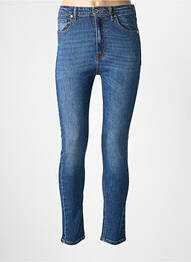 Jeans skinny tissage brut taille normale bleu MARYLEY femme