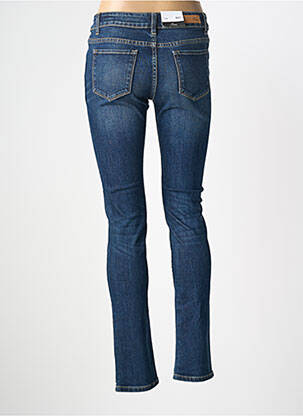 Jeans skinny tissage brut taille normale bleu F.A.M. femme