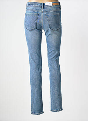 Jeans skinny tissage brut taille normale bleu F.A.M. femme