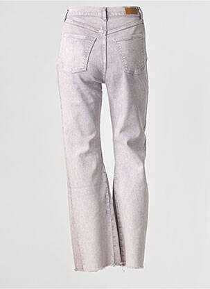 Jeans coupe droite taille normale taille normale rose NVY DENIM femme