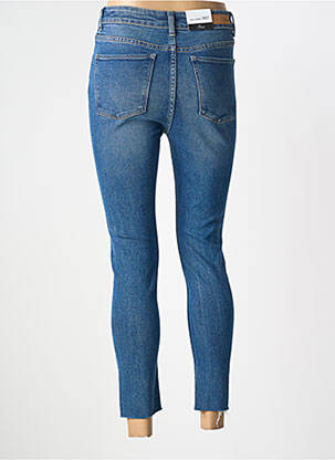 Jeans skinny tissage brut taille normale bleu F.A.M. femme