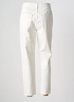 Jean coupe mom poches taille normale beige ANDY & LUCY femme