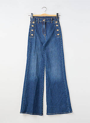 Jeans coupe droite taille normale taille normale bleu MARYLEY femme