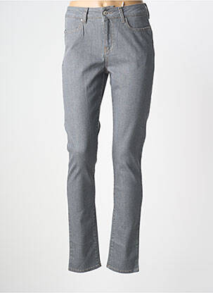 Jeans coupe slim gris KANOPE femme