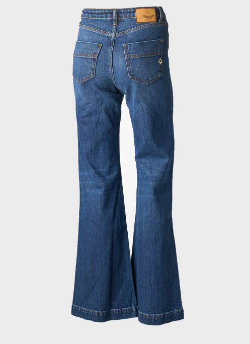 Jean coupe flare taille normale taille normale bleu MARYLEY femme