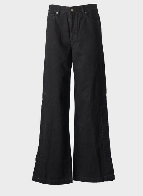 Jean coupe flare taille normale taille normale noir DR DENIM femme