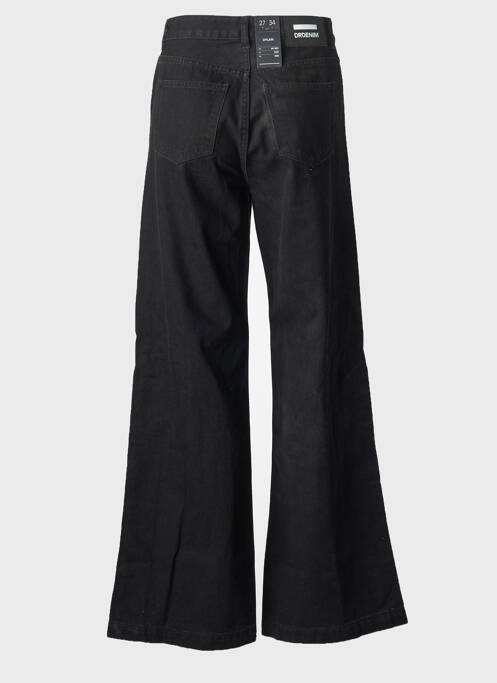 Jean coupe flare taille normale taille normale noir DR DENIM femme