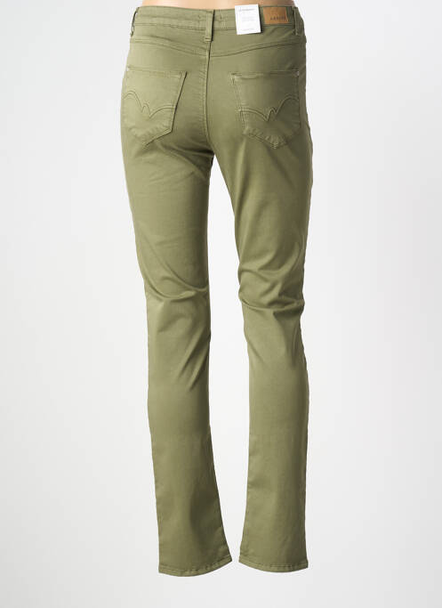 Pantalon slim taille normale taille normale vert KANOPE femme