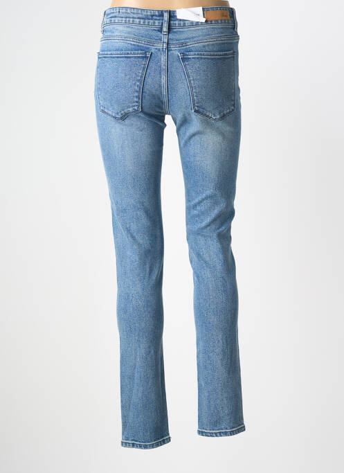 Jeans skinny tissage brut taille normale bleu F.A.M. femme
