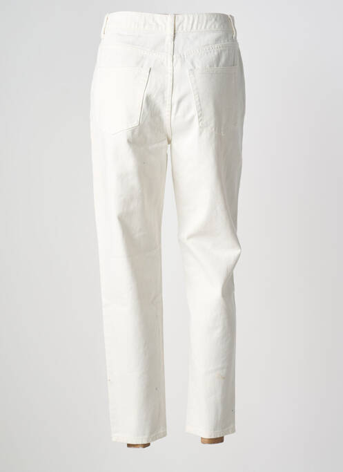 Jean coupe mom taille normale taille normale beige ANDY & LUCY femme