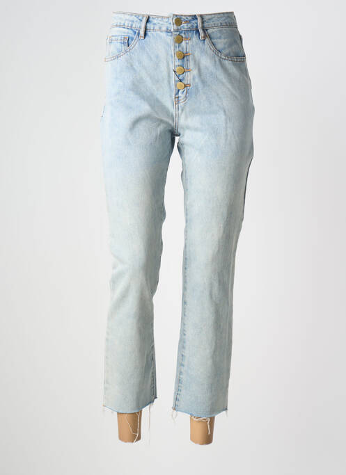 Jeans coupe slim tissage brut taille normale bleu LA PETITE ETOILE femme
