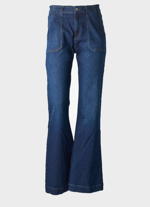 Jean coupe flare bleu KANOPE femme