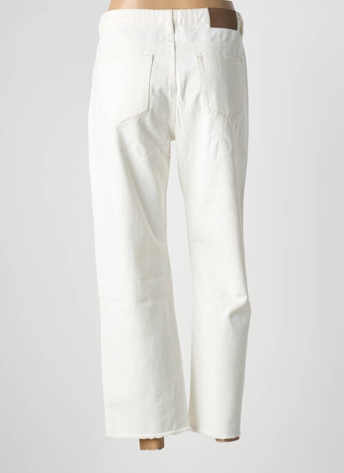 Jeans coupe droite beige ANDY & LUCY femme