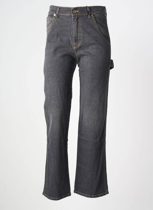 Jeans coupe droite gris MARYLEY femme