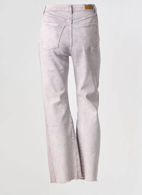 Jeans coupe droite rose NVY DENIM femme