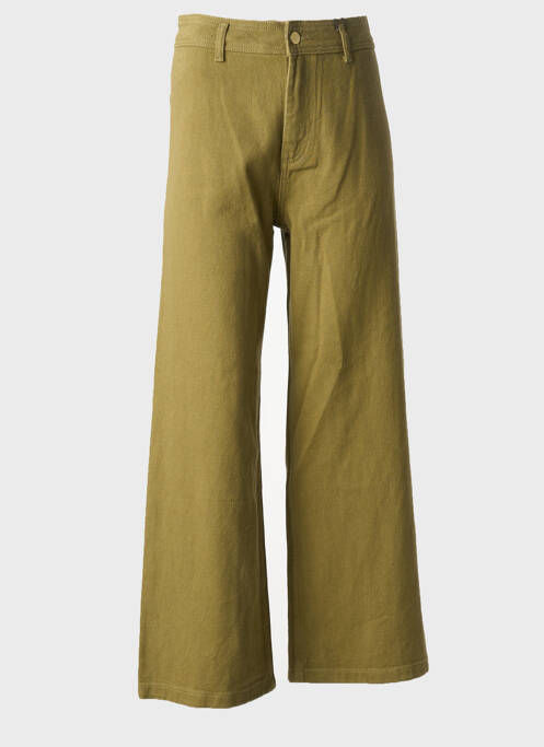 Jeans coupe large vert LA PETITE ETOILE femme