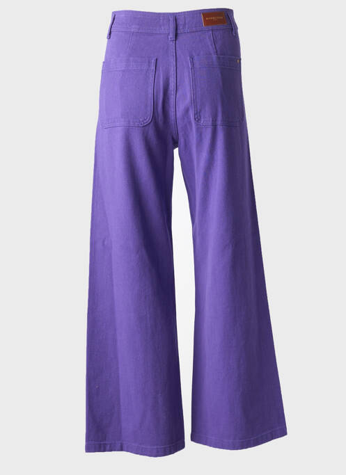 Jeans coupe large violet LA PETITE ETOILE femme