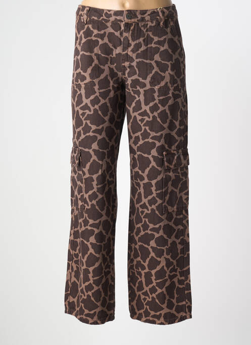 Pantalon droit marron NUMPH femme