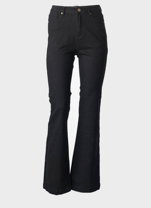 Pantalon flare noir LA PETITE ETOILE femme
